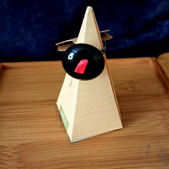 π Unique Handmade Set β Fused Glass Ring & Bracelet One of a Kind | Handmade - Picture 3 of 6